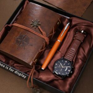 3-Piece Vintage Pirate-Themed Notebook & Journal Set