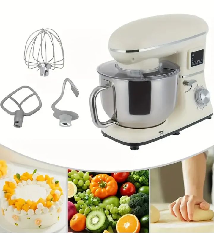 Electric Dough Maker & Food Processor with Touchscreen Display - Image 2