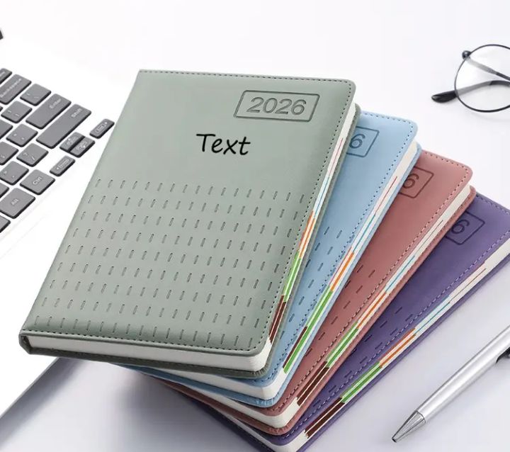 2026 Planner & Organizer – Personalized Bound Diary